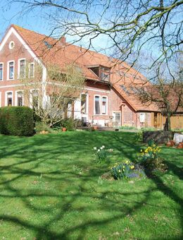 Wohnhaus mit Gäste-/Seminarhaus ideal für die große Familie oder Wohngemeinschaft. Sehr schön gelegen am Dorfrand von Ovelgönne... - Ovelgönne