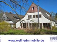 IN RANDLAGE MIT FERNBLICK UND TROTZDEM ZENTRUMSNAH! Historisches Fachwerkhaus, optional mit Obstbaumwiese und Wald! - Bad Essen