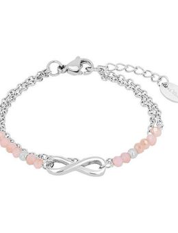 s.Oliver Armband Infinity/Unendlichkeitsschleife, 2039719, 2039720, mit Glasstein