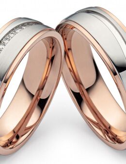 Edelstahlringe E331 mit Zirkonias - Gravur - Aholming