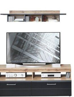 Innostyle Wohnwand Sonate, (Komplett-Set, 4-St), inkl. LED-Beleuchtung