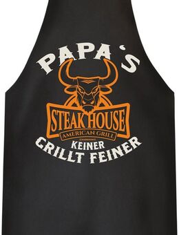Tolle Grillschürze Papas Steakhouse Kochschürze grillen kochen - München