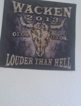 Wacken Flagge Fahne 2013 50 cm x 50 cm - Leipzig