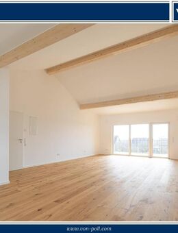 Barrierearme Neubau-Dachgeschosswohnung mit PV-Anlage und zwei Stellplätzen - Flachslanden