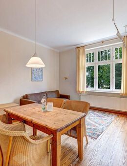 Möblierte 2-Zimmer-Erdgeschosswohnung mit Wintergarten im Ostseebad Kölpinsee/Usedom - Loddin