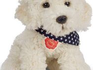 Teddy Hermann® Kuscheltier Labradoodle sitzend, 30 cm, zum Teil aus recyceltem Material