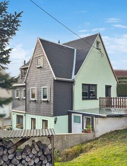 Charmantes Einfamilienhaus mit separatem Gartengrundstück in Grünhainichen - Wohnen mit Herz - Grünhainichen
