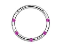Adelia´s Nasenpiercing Piercing  Nasenpiercing, Verschluss Clicker und kleinen Steinen