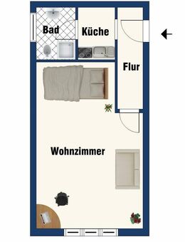 Schickes, helles Apartment in Fulda Innenstadt - Nähe Schlossgarten - Fulda