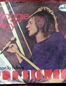 Vinyl-Single Rod Stewart - Maggie May - Niederfischbach