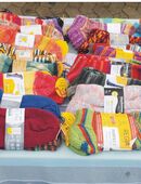 Wollsocken Handgestrickt in 31185