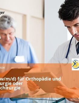 Facharzt (w/m/d) für Orthopädie und Unfallchirurgie oder Allgemeinchirurgie - Itzehoe
