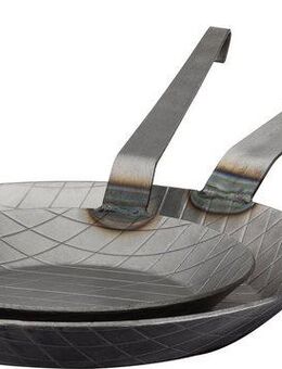 GSW Pfannen-Set, Eisen (Set, 2-tlg., 1x Bratpfanne Ø 28 cm, 1x Bratpfanne Ø 20 cm), Induktion