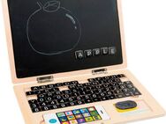 Small Foot Magnettafel Holz-Laptop mit Magnet-Tafel