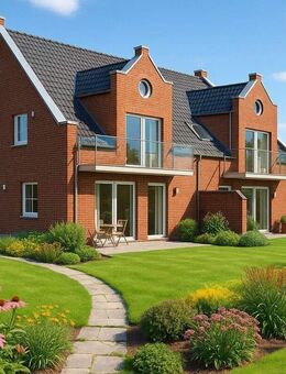 Schöne 71m² Erdgeschoss Neubau-Wohnung mit 5 Jahren Gewährleistung A+ mit Wärmpumpe - Norden