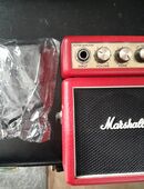 Marshall MS-2R Micro Amp Red Verstärker für E-Gitarre mit Overdrive und Neuem Netzteil in 88212