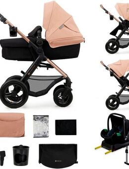 Kinderkraft Kombi-Kinderwagen MOOV 2 4in1 AIR, (Set), mit Luftreifen