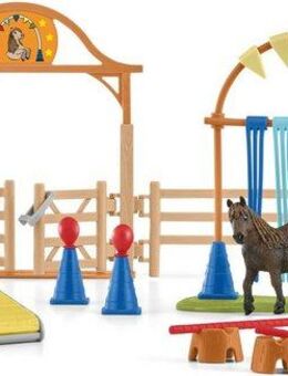 Schleich® Spielwelt FARM WORLD, Pony Agility Training (42481)