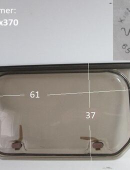 Wilk Wohnwagenfenster ca 61 x 37 gebraucht (Kistenpfennig 028 D869) passend zB Safari 521 oder Holiday 480 - Schotten Zentrum