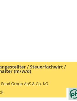 Steuerfachangestellter / Steuerfachwirt / Bilanzbuchhalter (m/w/d) - Osnabrück