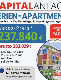 Kapitalanlage Ferienapartment - Bad Dürrheim