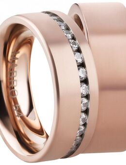 Stilvolle Partnerringe Edelstahlringe AB2838-AB2839 - Aholming