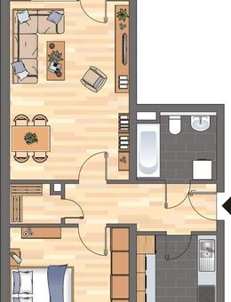 Demnächst frei! 2-Zimmer-Wohnung in Haßloch - Haßloch