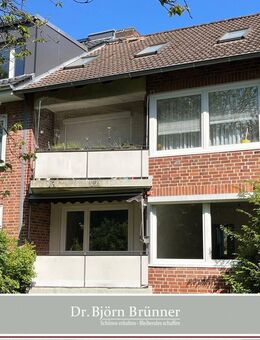 Abseits der Hauptstraße - perfekt geschnitten, gepflegt und mit Balkon zu Sonne - Hamburg