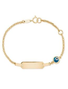 Amor Goldarmband Evil Eye, mit Glasstein