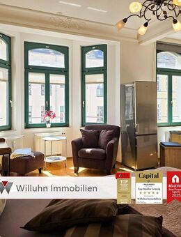 Bezugsfrei! Komplett möbliertes Apartment in Schleußig | Löffelfertig | Bad 2016 - Leipzig