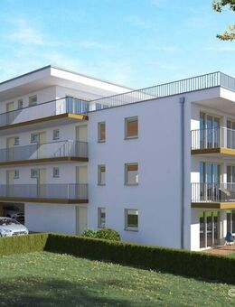 Neubauprojekt in Süßen! Tolle 4-Zi.- Erdgeschosswohnung mit Terrasse und Gartenanteil, Aufzug ! - Süßen