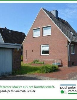 Kleines Einfamilienhaus mit Kellergeschoss und Garage in ruhiger Lage von Neumünster-Gadeland - Neumünster