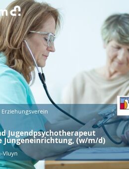 Kinder- und Jugendpsychotherapeut stationäre Jungeneinrichtung, (w/m/d) - Neukirchen-Vluyn