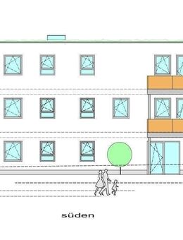 ***Neubau/ Beginn 07/2025 - moderne 3-Zimmer-Wohnung im 2. OG/ DG mit Balkon - KfW 40 - inkl. Bierkellerrecht*** - Höchstadt (Aisch)