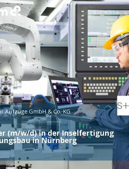 Mitarbeiter (m/w/d) in der Inselfertigung im Steuerungsbau in Nürnberg - Nürnberg