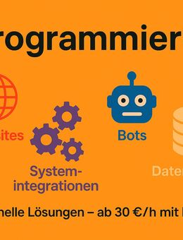 Programmierer-Webseiten, Bots, Integrationen, Datenbanken - Berlin