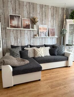 Schöne weiße Couch zu verkaufen - Ludwigshafen (Rhein)