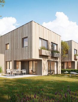 Architektenhaus mit Charakter - massiv gebaut, edle Holzfassade, großzügige Raumkonzepte - Althengstett