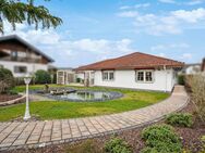 Stilvoll wohnen auf einer Ebene - Bungalow in Burgsolms - Solms
