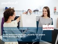Guest Relations Manager (m/w/d) für unsere Rolex Boutique in Berlin - Berlin