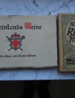Mosel Wein Winzer Burgen Lieder Rhein Bücher-Sammlung Vintage - Flensburg