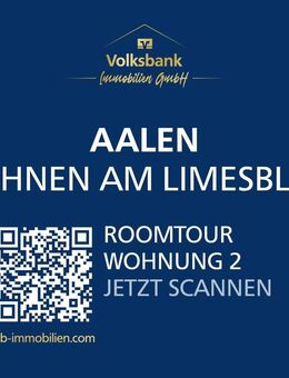 Geräumige 2,5-Zimmer-Erdgeschosswohnung in zentraler Lage in Aalen +Erstbezug+ - Aalen
