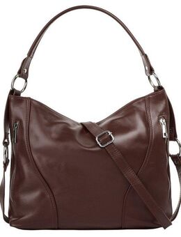 Samantha Look Henkeltasche, echt Leder, Made in Italy