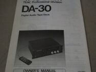 TASCAM DA-30 original OWNER'S MANUAL (Brand New!) - Groß Gerau