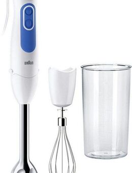 Braun Stabmixer MQ 3005 Cream MultiQuick 3, 700 W, mit Schneebesen und 600 ml Mixbecher