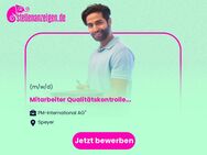 Mitarbeiter Qualitätskontrolle (m/w/d) - Speyer