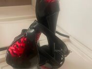 Rot schwarze High Heels zu verkaufen - Dortmund