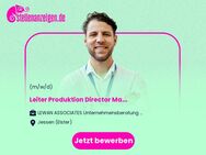 Leiter Produktion (m/w/d) Director Manufacturing Operations - Jessen (Elster)