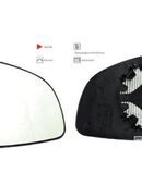 SPIEGELGLAS RECHTS VAUXHALL VECTRA MK2 BEHEIZBAR KONVEX 24438121 in 44319