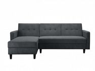 Dorel Home Ecksofa Hartford II, mit Bettfunktion und Stauraum, Recamiere beidseitig montierbar